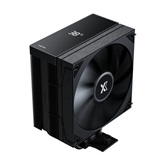 Кулер XASTRA AR400 DIGITAL BK  LGA1851/1700/1200/115X/AM5/AM4 (20шт/кор, TDP 220W, 4 тепл.трубки , PWM FAN 120mm black , top cover with display, black heatsink ) RET