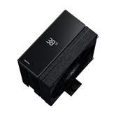 Кулер XASTRA AR400 DIGITAL BK  LGA1851/1700/1200/115X/AM5/AM4 (20шт/кор, TDP 220W, 4 тепл.трубки , PWM FAN 120mm black , top cover with display, black heatsink ) RET