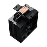 Кулер XASTRA AR400 DIGITAL BK  LGA1851/1700/1200/115X/AM5/AM4 (20шт/кор, TDP 220W, 4 тепл.трубки , PWM FAN 120mm black , top cover with display, black heatsink ) RET