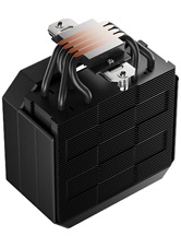 Кулер upHere UP1K4 Black / 4HPx6mm, 230W TDP, single tower, 1x120mm fan, 600-1650RPM, 68 CFM, 25dBA / UP1K4