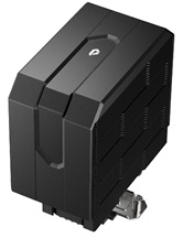 Кулер upHere UP1K4 Black / 4HPx6mm, 230W TDP, single tower, 1x120mm fan, 600-1650RPM, 68 CFM, 25dBA / UP1K4