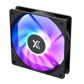 Вентилятор XASTRA FC120B ARGB single pack 120x120x25мм ( ARGB, PWM, black)  BOX / FC120-1BA-SXX-GL