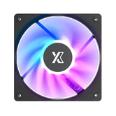 Вентилятор XASTRA FC120B ARGB single pack 120x120x25мм ( ARGB, PWM, black)  BOX / FC120-1BA-SXX-GL