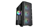 Корпус Cougar Uniface X RGB V2 Black, 4x140mm ARGB PWM Fan, ARGB PWM Fan Hub, без БП, E-ATX / CGR-5C78B-X-RGB-V2