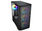 Корпус Cougar Uniface X RGB V2 Black, 4x140mm ARGB PWM Fan, ARGB PWM Fan Hub, без БП, E-ATX / CGR-5C78B-X-RGB-V2