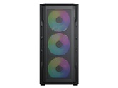 Корпус Cougar Uniface X RGB V2 Black, 4x140mm ARGB PWM Fan, ARGB PWM Fan Hub, без БП, E-ATX / CGR-5C78B-X-RGB-V2