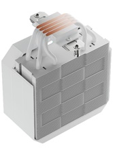 Кулер upHere UP1T4 White / 4HPx6mm, 230W TDP, single tower, 1x120mm fan, 600-1650RPM, 68 CFM, 25dBA / UP1T4