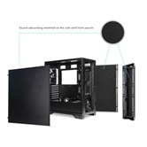Корпус CHIEFTEC APEX Quiet GA-01B-Q-OP, звукоизоляция, 2x140mm Fan, 1x120mm Fan, mini-ITX, mATX, ATX, E-ATX, черный