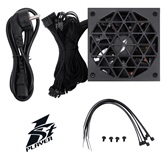 Блок питания 1STPLAYER ACK STANDARD 750W Black / ATX 2.4, APFC, 80 PLUS Standard, Double Forward, Teapo main cap, 140mm fan, non-modular / HA-750AC2