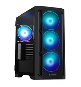 Корпус CHIEFTEC APEX LUMO GA-01B-L-OP, TG, 4x140mm ARGB Fan, mini-ITX, mATX, ATX, E-ATX, черный