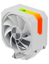 Кулер upHere UP1TC6 White / 6HPx6mm, 250W TDP, single tower, 1x120mm fan, 600-1650RPM, 68 CFM, 25dBA, ARGB cover / UP1TC6