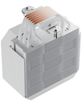 Кулер upHere UP1TC6 White / 6HPx6mm, 250W TDP, single tower, 1x120mm fan, 600-1650RPM, 68 CFM, 25dBA, ARGB cover / UP1TC6
