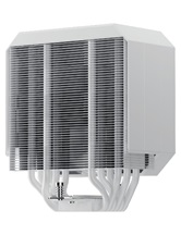 Кулер upHere UP1TC6C White ARGB / 6HPx6mm, 250W TDP, single tower, 1x120mm ARGB fan, 600-1650RPM, 68 CFM, 25dBA / UP1TC6C