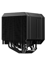 Кулер upHere UP2K6 Black / 6HPx6mm, 265W TDP, dual tower, 2x120mm fans, 600-1650RPM, 68 CFM, 25dBA / UP2K6