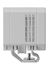 Кулер upHere UP2T6 White / 6HPx6mm, 265W TDP, dual tower, 2x120mm fans, 600-1650RPM, 68 CFM, 25dBA / UP2T6