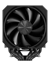 Кулер upHere UP2KC6 Black / 6HPx6mm, 265W TDP, dual tower, 2x120mm fans, 600-1650RPM, 68 CFM, 25dBA, ARGB cover / UP2KC6