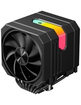 Кулер upHere UP2KC6 Black / 6HPx6mm, 265W TDP, dual tower, 2x120mm fans, 600-1650RPM, 68 CFM, 25dBA, ARGB cover / UP2KC6