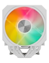 Кулер upHere UP2TC6C White ARGB / 6HPx6mm, 265W TDP, dual tower, 2x120mm ARGB fans, 600-1650RPM, 68 CFM, 25dBA / UP2TC6C