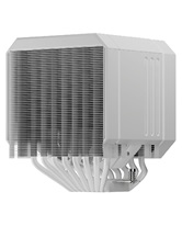 Кулер upHere UP2TC8C White ARGB / 8HPx6mm, 280W TDP, dual tower, 2x120mm ARGB fans, 600-1650RPM, 68 CFM, 25dBA / UP2TC8C
