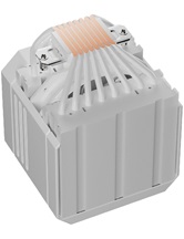 Кулер upHere UP2TC8C White ARGB / 8HPx6mm, 280W TDP, dual tower, 2x120mm ARGB fans, 600-1650RPM, 68 CFM, 25dBA / UP2TC8C