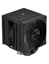 Кулер upHere UE2K6 Black / 6HPx6mm, 265W TDP, dual tower, 2x120mm fans, 600-1650RPM, 68 CFM, 25dBA / UE2K6
