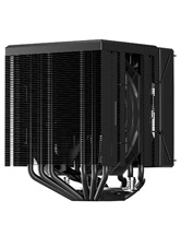 Кулер upHere UE2K6 Black / 6HPx6mm, 265W TDP, dual tower, 2x120mm fans, 600-1650RPM, 68 CFM, 25dBA / UE2K6