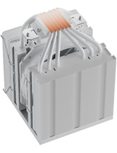 Кулер upHere UE2T6 White / 6HPx6mm, 265W TDP, dual tower, 2x120mm fans, 600-1650RPM, 68 CFM, 25dBA / UE2T6