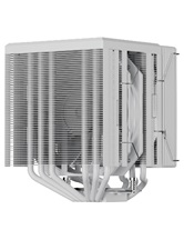 Кулер upHere UE2TC6 White ARGB / 6HPx6mm, 265W TDP, dual tower, 2x120mm ARGB fans, 600-1650RPM, 68 CFM, 25dBA / UE2TC6