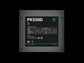Блок питания Deepcool GAMERSTORM PK550D (ATX 2.4, 550W, PWM 120mm fan, Active PFC+DC to DC, 80+ BRONZE) RET