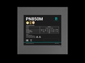 Блок питания Deepcool GAMERSTORM PN850M (ATX 3.1, 850W, Full Cable Management, PWM 120mm fan, Active PFC, 80+ GOLD, Active PFC + Full Bridge SRC LLC + DC/DC, Gen5 PCIe) RET