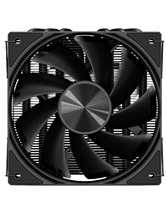 Кулер upHere H85K6 Black / 6HPx6mm, 180W TDP, top flow, 1x120mm fan, 600-1650RPM, 68 CFM, 25dBA / H85K6