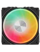 Кулер upHere H85KC6 Black ARGB / 6HPx6mm, 180W TDP, top flow, 1x120mm ARGB fan, 600-1650RPM, 68 CFM, 25dBA / H85KC6