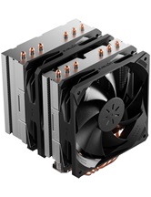 Кулер upHere D6SEK Black / 6HPx6mm, 260W TDP, dual tower, 2x120mm fans, 600-1600RPM, 68.2 CFM, 25dBA / D6SEK