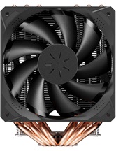 Кулер upHere D6SEK Black / 6HPx6mm, 260W TDP, dual tower, 2x120mm fans, 600-1600RPM, 68.2 CFM, 25dBA / D6SEK