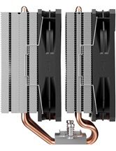 Кулер upHere D6SEK Black / 6HPx6mm, 260W TDP, dual tower, 2x120mm fans, 600-1600RPM, 68.2 CFM, 25dBA / D6SEK