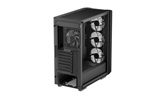 Корпус Deepcool CC560 MESH V2, TG, 4x120mm ARGB Fan, mini-ITX, mATX, ATX, черный