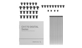 Корпус Deepcool CH170 DIGITAL, mini-ITX, черный