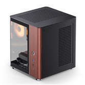 Корпус JONSBO TK-0 Black, TG (aquarium), mini-ITX, SFX, черный