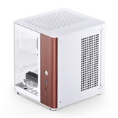 Корпус JONSBO TK-0 White, TG (aquarium), mini-ITX, SFX, белый