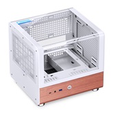 Корпус JONSBO TK-0 White, TG (aquarium), mini-ITX, SFX, белый