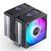 Кулер JONSBO CR-3000E(Color) Black LGA1700/1200/115X/AM5/AM4 (12шт/кор, TDP 260W, PWM, 2 x 120mm Dynamic Multi-Color LED Fan, 6 тепловых трубок, 4-pin) Retail