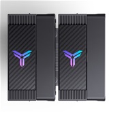 Кулер JONSBO CR-3000E(Color) Black LGA1700/1200/115X/AM5/AM4 (12шт/кор, TDP 260W, PWM, 2 x 120mm Dynamic Multi-Color LED Fan, 6 тепловых трубок, 4-pin) Retail