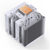 Кулер JONSBO CR-3000E(Color) White LGA1700/1200/115X/AM5/AM4 (12шт/кор, TDP 260W, PWM, 2 x 120mm Dynamic Multi-Color LED Fan, 6 тепловых трубок, белый, 4-pin) Retail