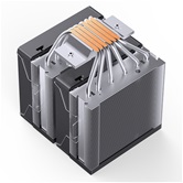 Кулер JONSBO CR-3000E LGA1700/1200/115X/AM5/AM4 (12шт/кор, TDP 260W, PWM, 2 x 120mm Black Fan, 6 тепловых трубок, 4-pin) Retail