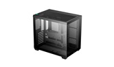 Корпус Deepcool CG530, TG (aquarium), mini-ITX, mATX, ATX, черный