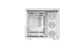 Корпус Deepcool CG530 4F WH, TG (aquarium), 4x120mm ARGB Fan, mini-ITX, mATX, ATX, белый