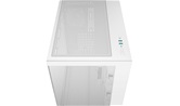 Корпус Deepcool CG530 4F WH, TG (aquarium), 4x120mm ARGB Fan, mini-ITX, mATX, ATX, белый