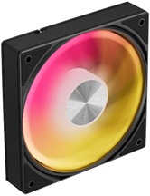 Вентилятор upHere U3KC1 Black ARGB / 120mm, 600-1650RPM, 64.61CFM, 25dBA, hydro bearing / U3KC1