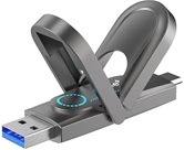 Накопитель USB3.2+TypeC Solid State Flash Drive Netac US9 512Gb 900MB/1000MB/s металлический корпус [NT03US9C-512G-32TA]