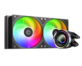 Комплект водяного охлаждения ID-COOLING FX240 INF LGA1700/1200/115X/AM4/AM5 (6шт/кор,TDP 300W, ARGB FAN and PUMP, PWM, DUAL FAN 120mm) RET